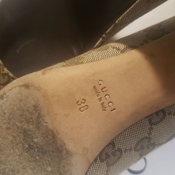 Gucci Horsebit GG Monogram Bag and GG Heels Bundle - Picture 11 of 16